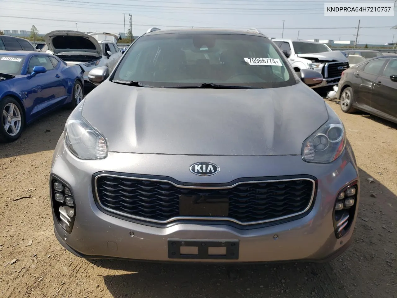 KNDPRCA64H7210757 2017 Kia Sportage Sx