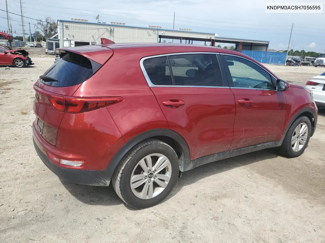 2017 Kia Sportage Lx VIN: KNDPM3AC5H7056595 Lot: 71069994