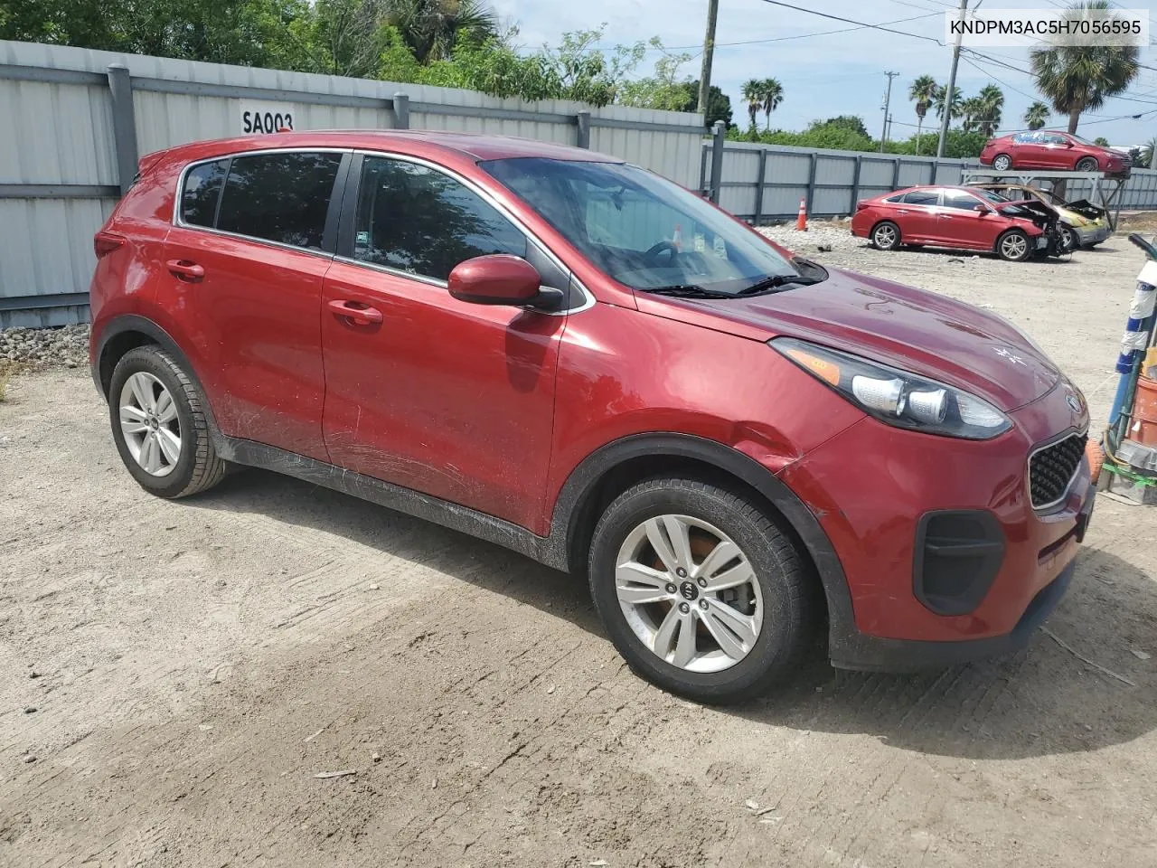 2017 Kia Sportage Lx VIN: KNDPM3AC5H7056595 Lot: 71069994