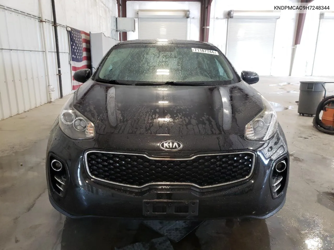 2017 Kia Sportage Lx VIN: KNDPMCAC9H7248344 Lot: 71187744