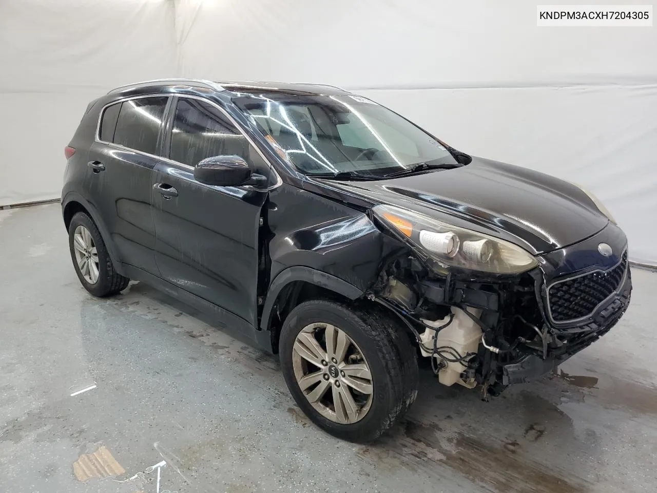 2017 Kia Sportage Lx VIN: KNDPM3ACXH7204305 Lot: 71256314