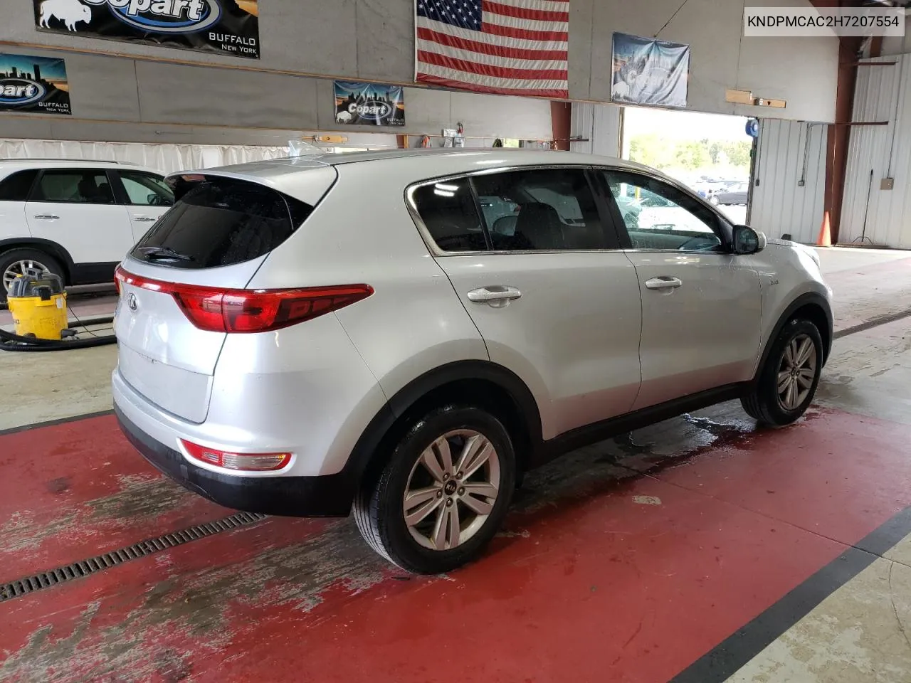 KNDPMCAC2H7207554 2017 Kia Sportage Lx