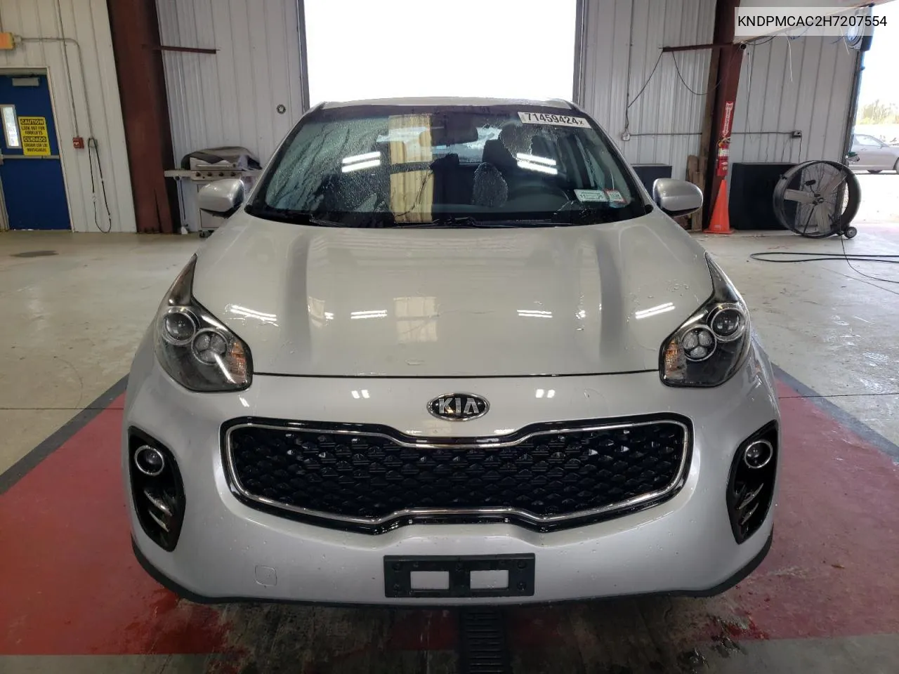 KNDPMCAC2H7207554 2017 Kia Sportage Lx