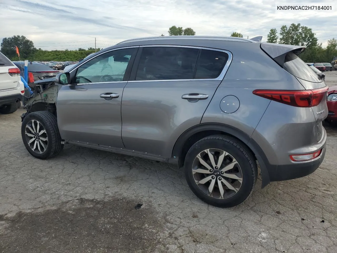 2017 Kia Sportage Ex VIN: KNDPNCAC2H7184001 Lot: 71464984