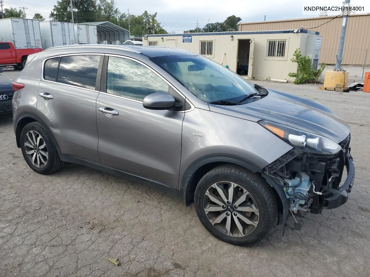 2017 Kia Sportage Ex VIN: KNDPNCAC2H7184001 Lot: 71464984