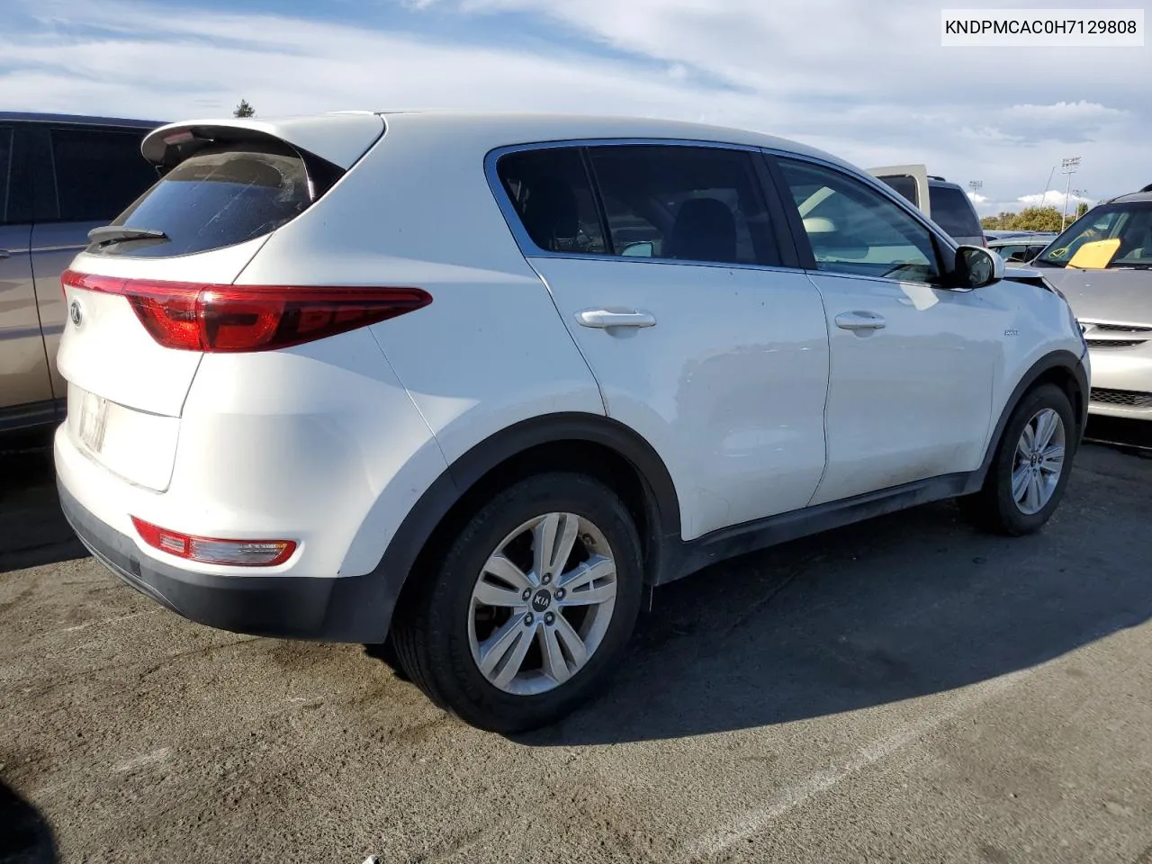 2017 Kia Sportage Lx VIN: KNDPMCAC0H7129808 Lot: 71488504