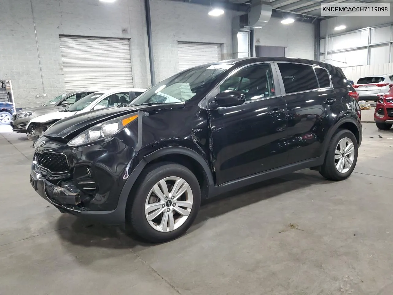 2017 Kia Sportage Lx VIN: KNDPMCAC0H7119098 Lot: 71621774