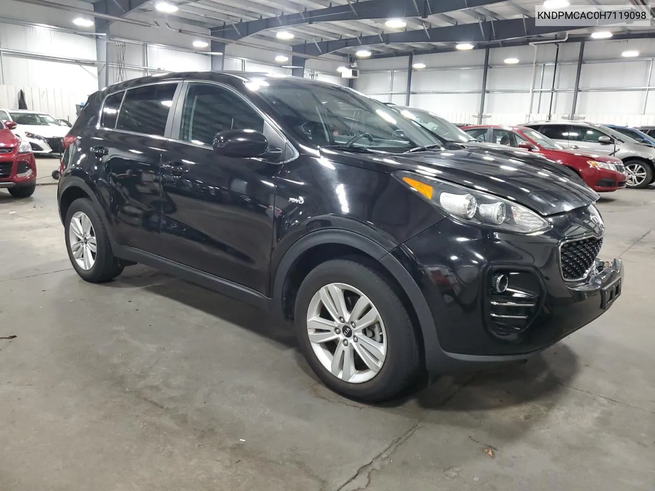 2017 Kia Sportage Lx VIN: KNDPMCAC0H7119098 Lot: 71621774