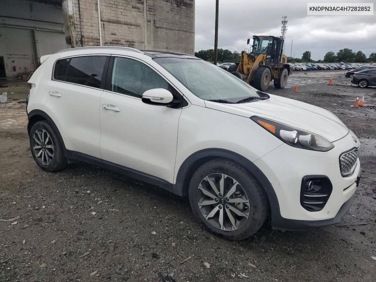 2017 Kia Sportage Ex VIN: KNDPN3AC4H7282852 Lot: 71661204