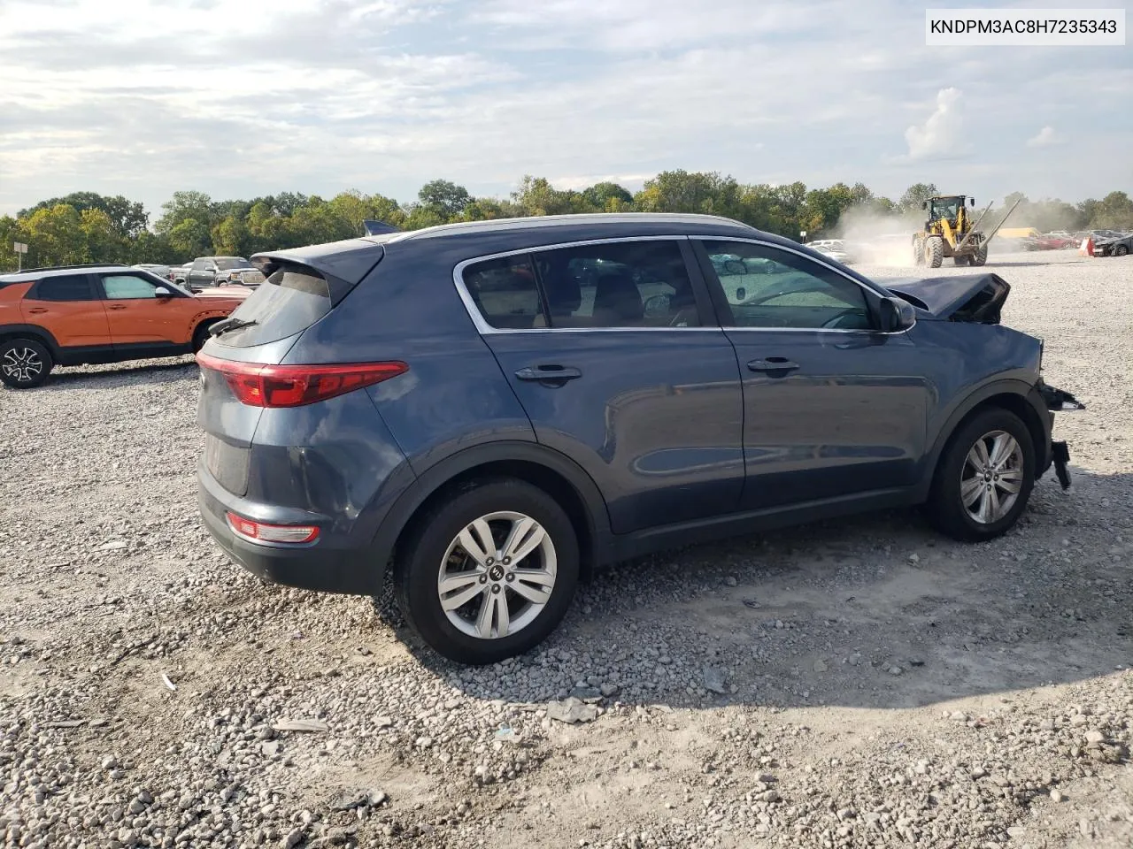 KNDPM3AC8H7235343 2017 Kia Sportage Lx