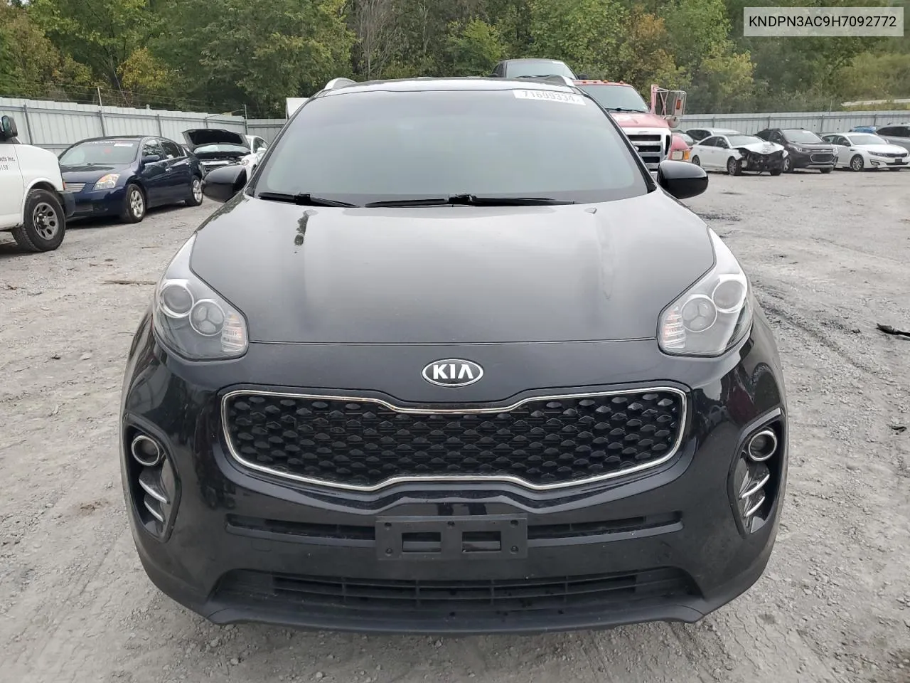 2017 Kia Sportage Ex VIN: KNDPN3AC9H7092772 Lot: 71699334