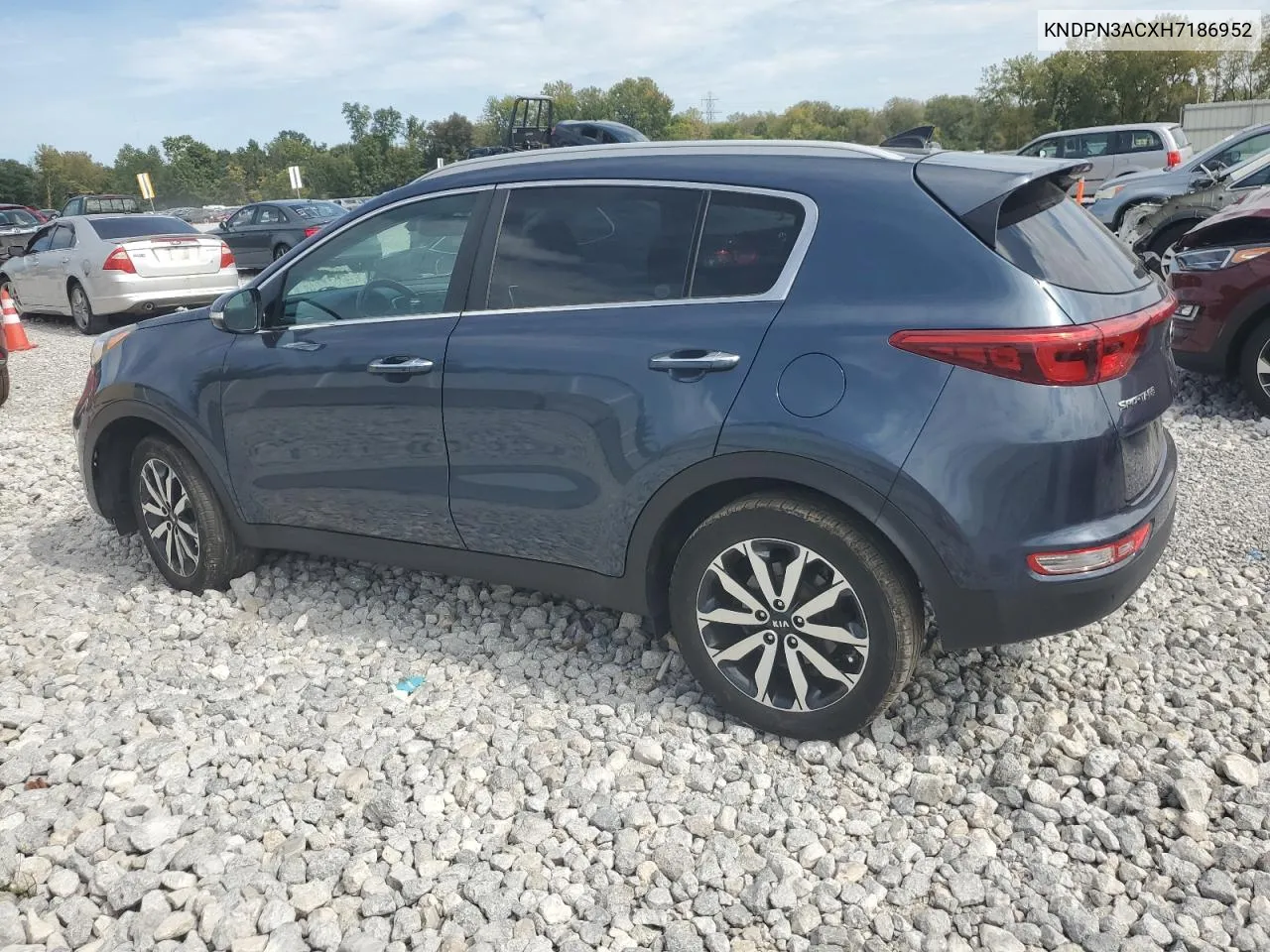 2017 Kia Sportage Ex VIN: KNDPN3ACXH7186952 Lot: 71740814