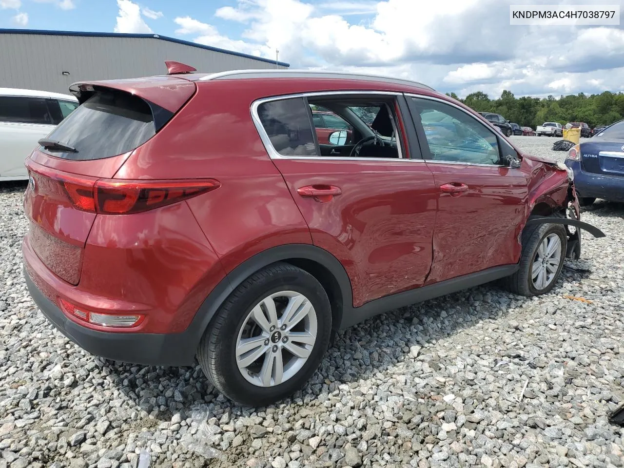 KNDPM3AC4H7038797 2017 Kia Sportage Lx