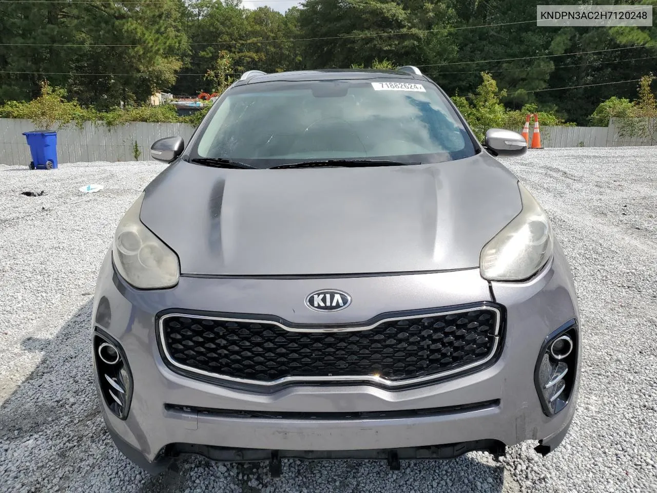 2017 Kia Sportage Ex VIN: KNDPN3AC2H7120248 Lot: 71882624