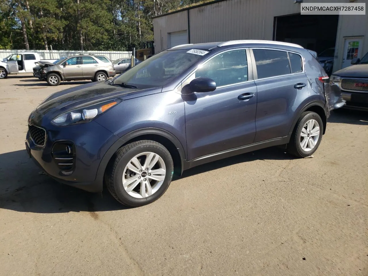 KNDPMCACXH7287458 2017 Kia Sportage Lx