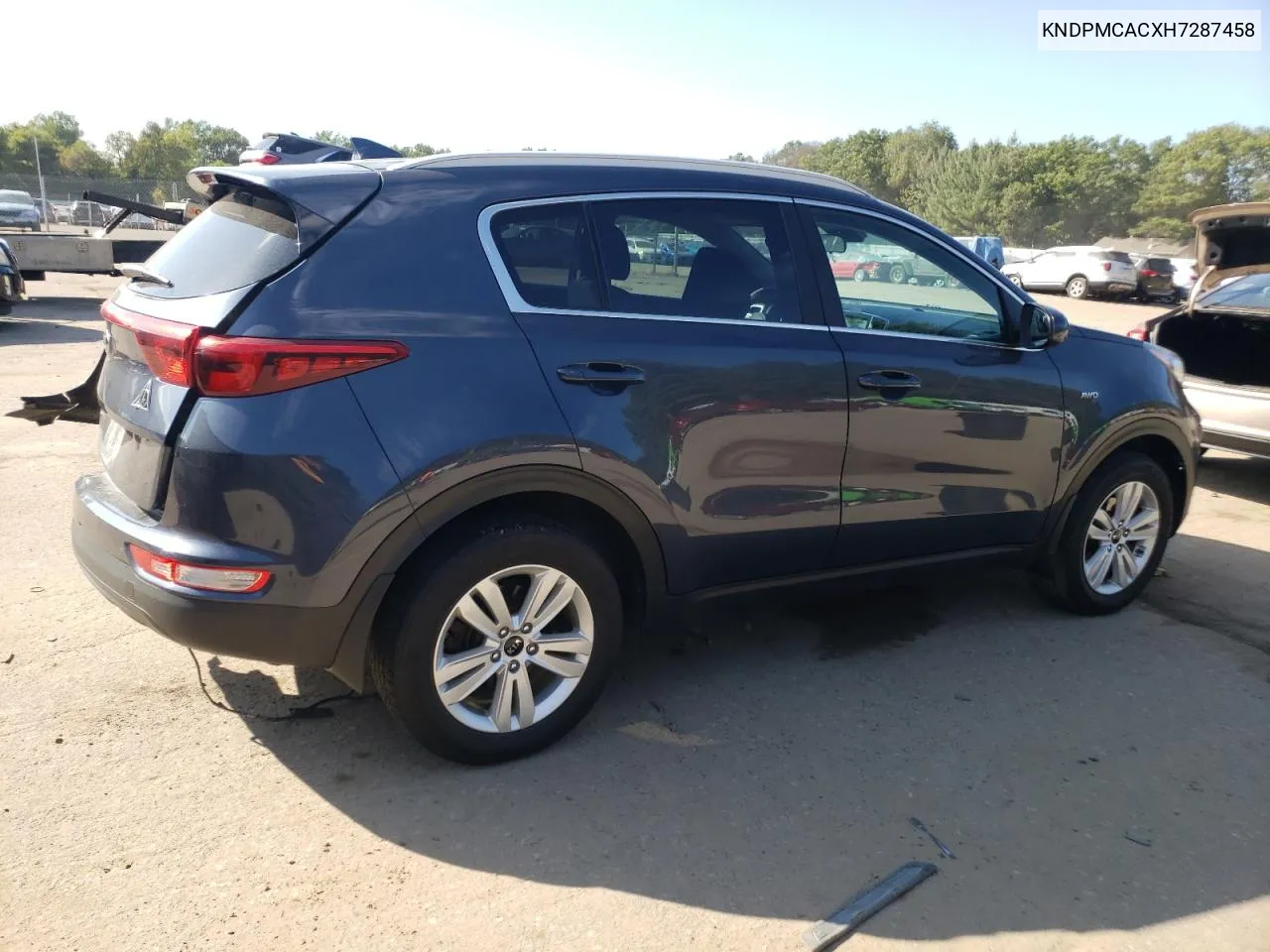 2017 Kia Sportage Lx VIN: KNDPMCACXH7287458 Lot: 71950564