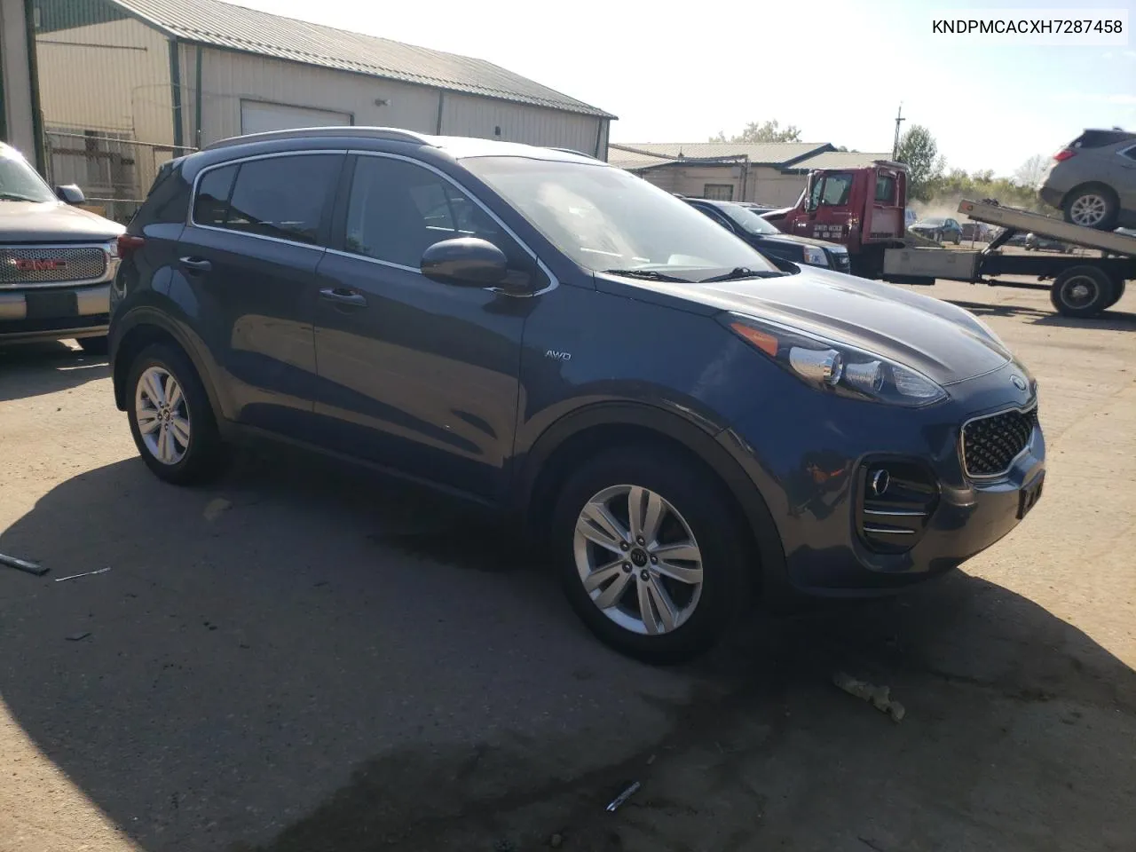 2017 Kia Sportage Lx VIN: KNDPMCACXH7287458 Lot: 71950564