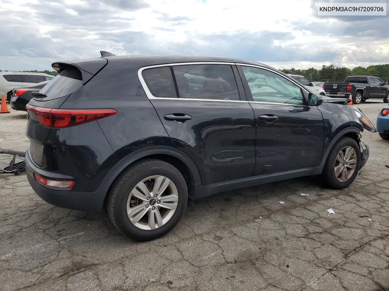 2017 Kia Sportage Lx VIN: KNDPM3AC9H7209706 Lot: 71982404