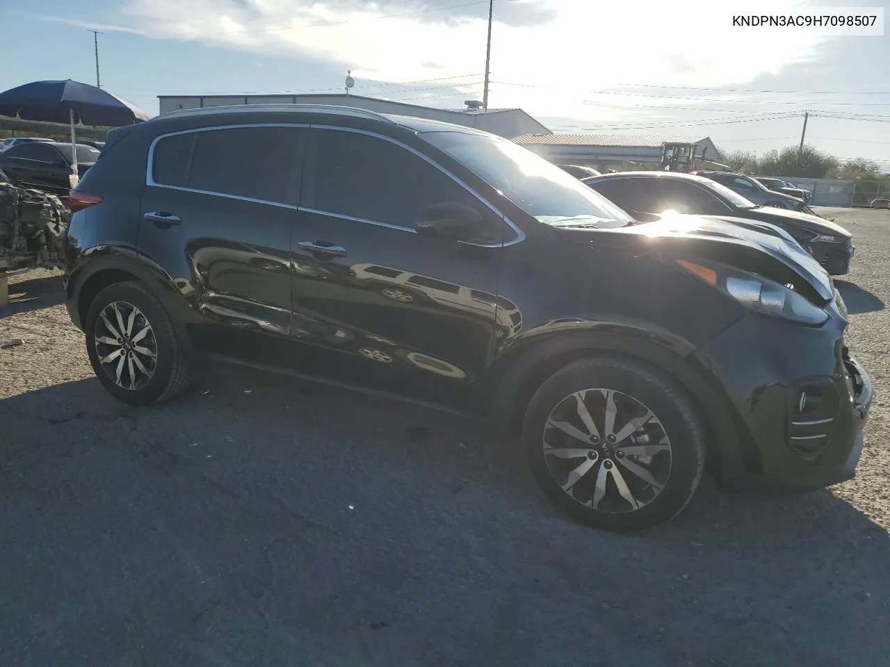 2017 Kia Sportage Ex VIN: KNDPN3AC9H7098507 Lot: 72012664