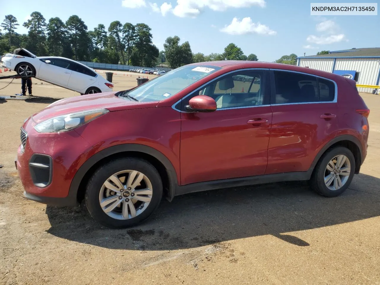 KNDPM3AC2H7135450 2017 Kia Sportage Lx