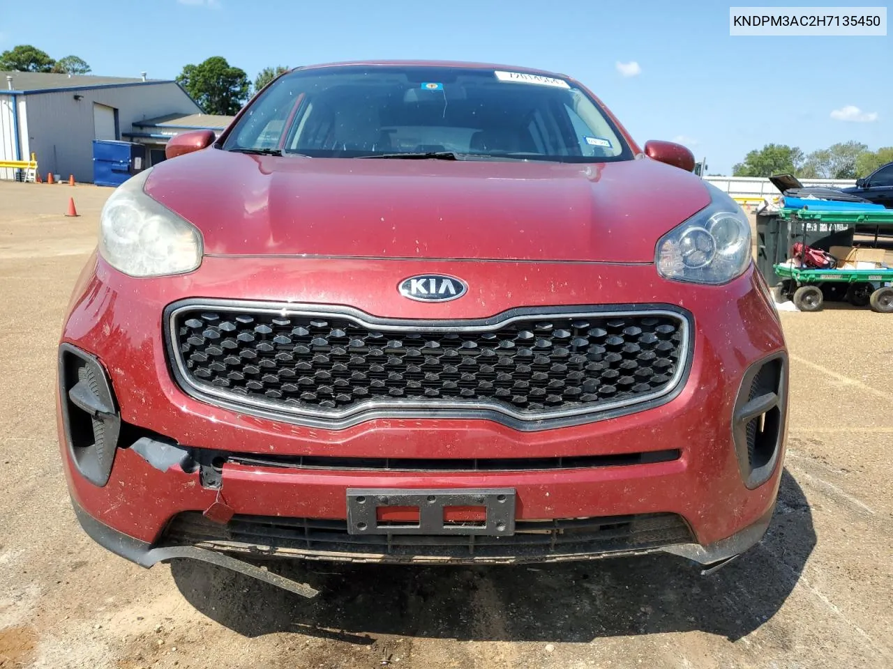 KNDPM3AC2H7135450 2017 Kia Sportage Lx