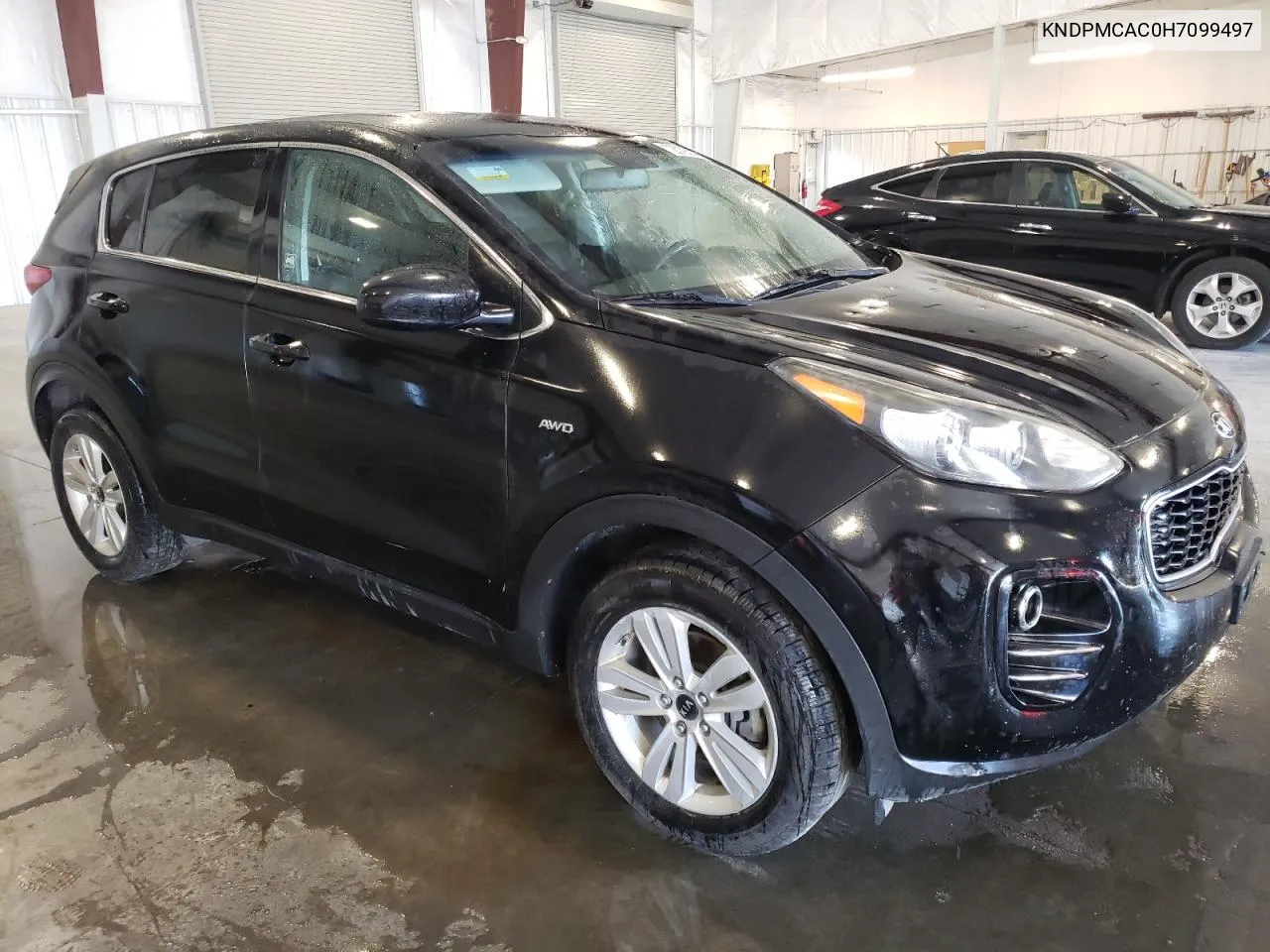 2017 Kia Sportage Lx VIN: KNDPMCAC0H7099497 Lot: 72019014