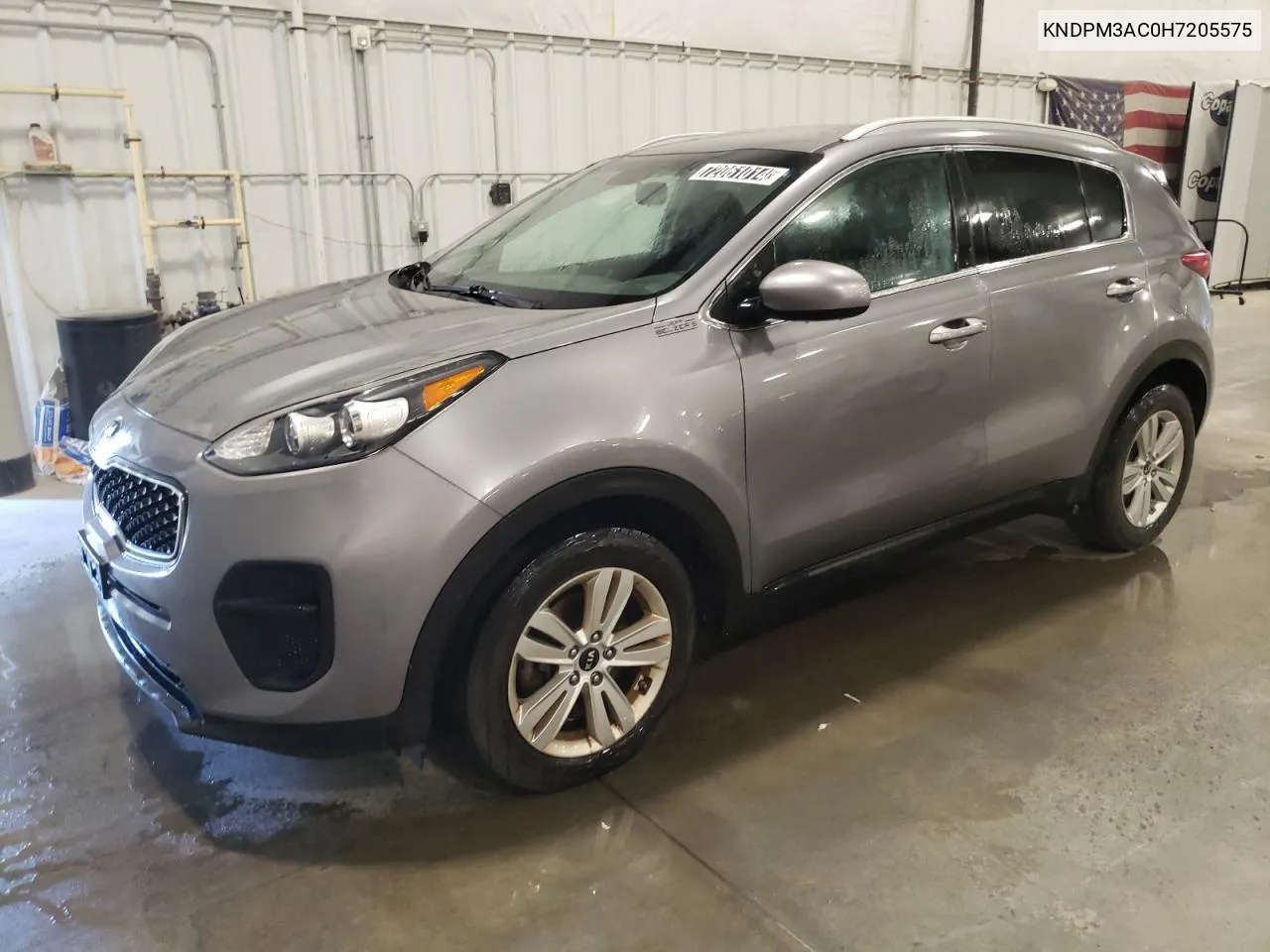 2017 Kia Sportage Lx VIN: KNDPM3AC0H7205575 Lot: 72061014