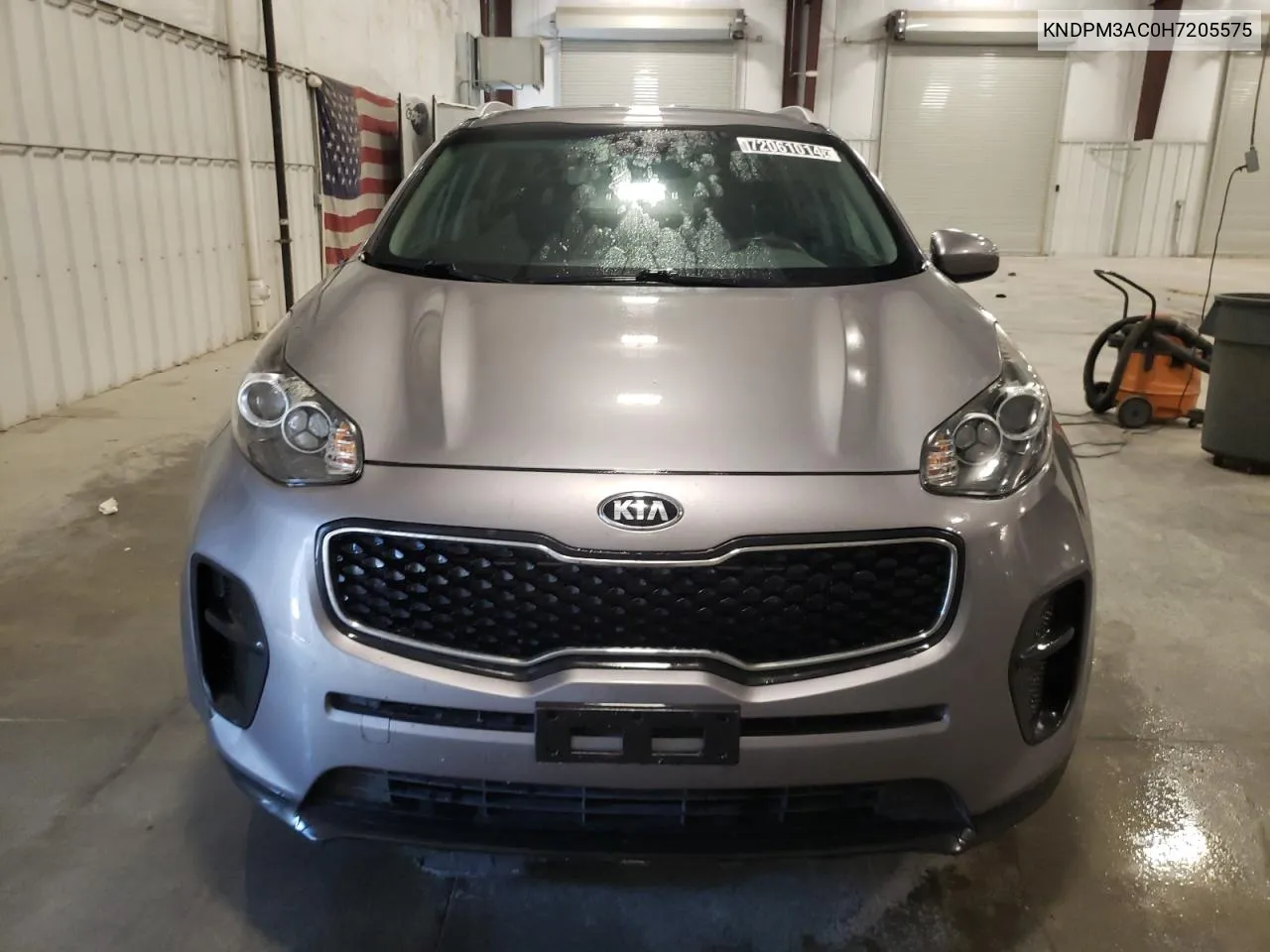 2017 Kia Sportage Lx VIN: KNDPM3AC0H7205575 Lot: 72061014