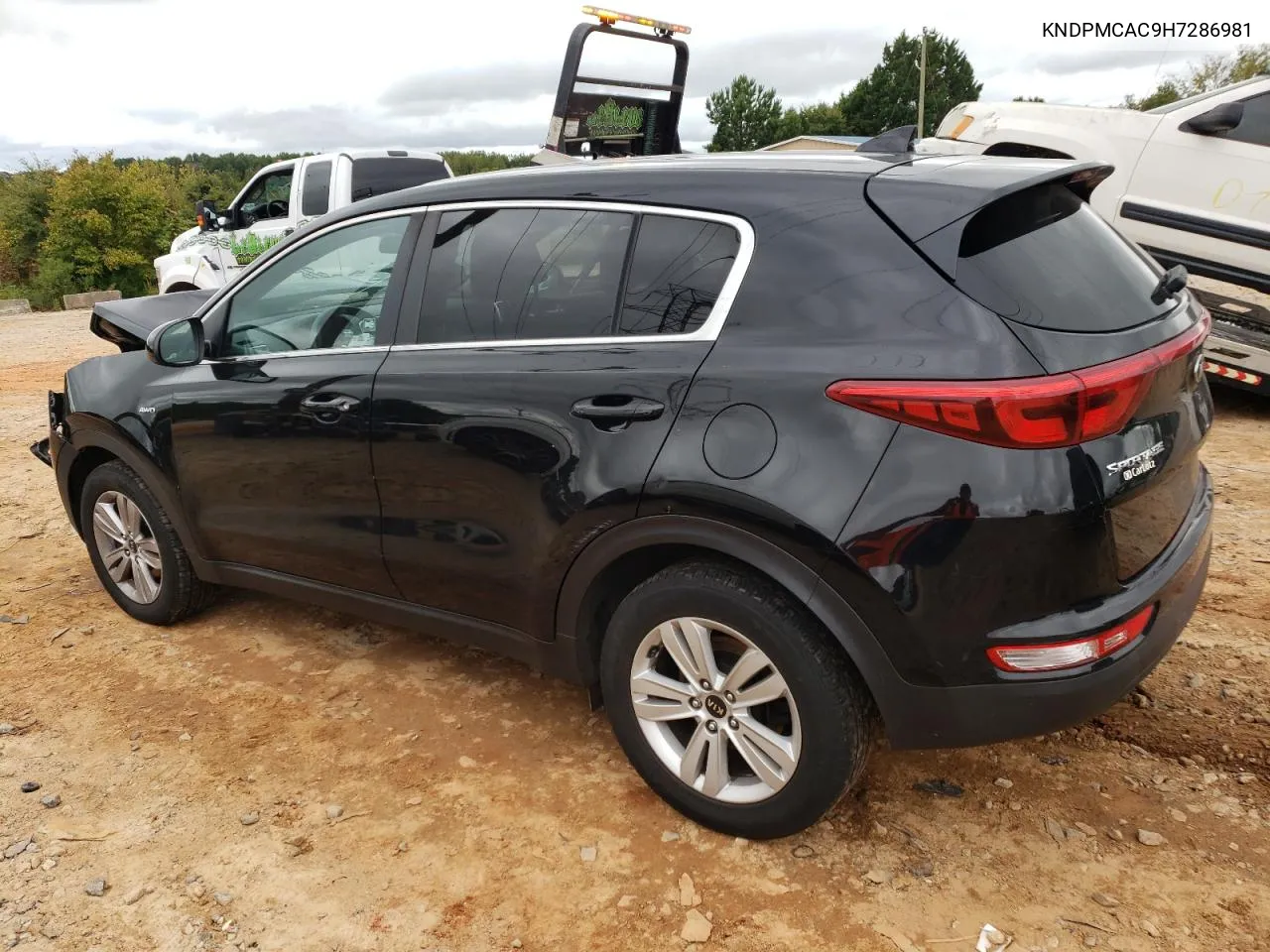 2017 Kia Sportage Lx VIN: KNDPMCAC9H7286981 Lot: 72234354