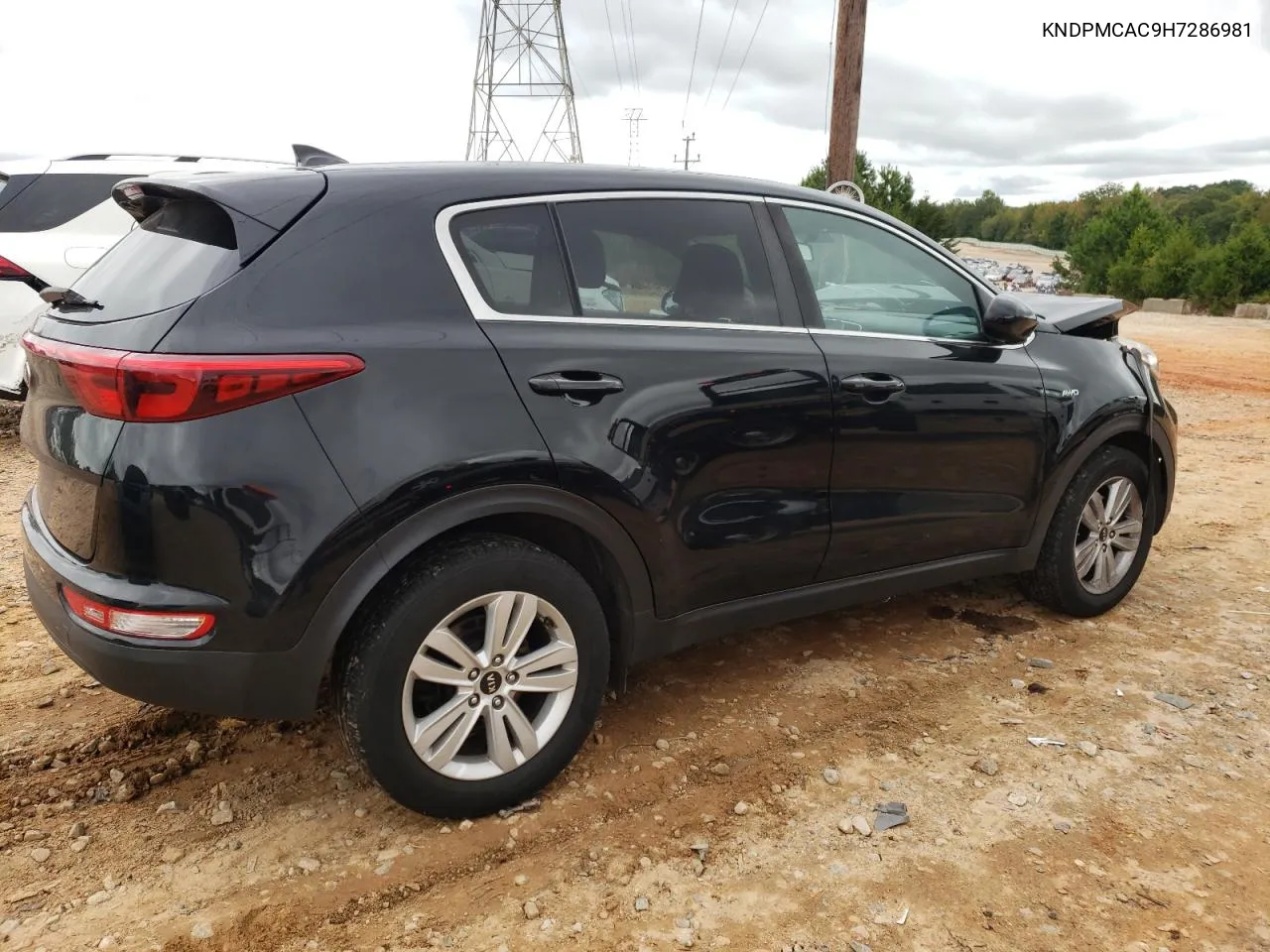 2017 Kia Sportage Lx VIN: KNDPMCAC9H7286981 Lot: 72234354