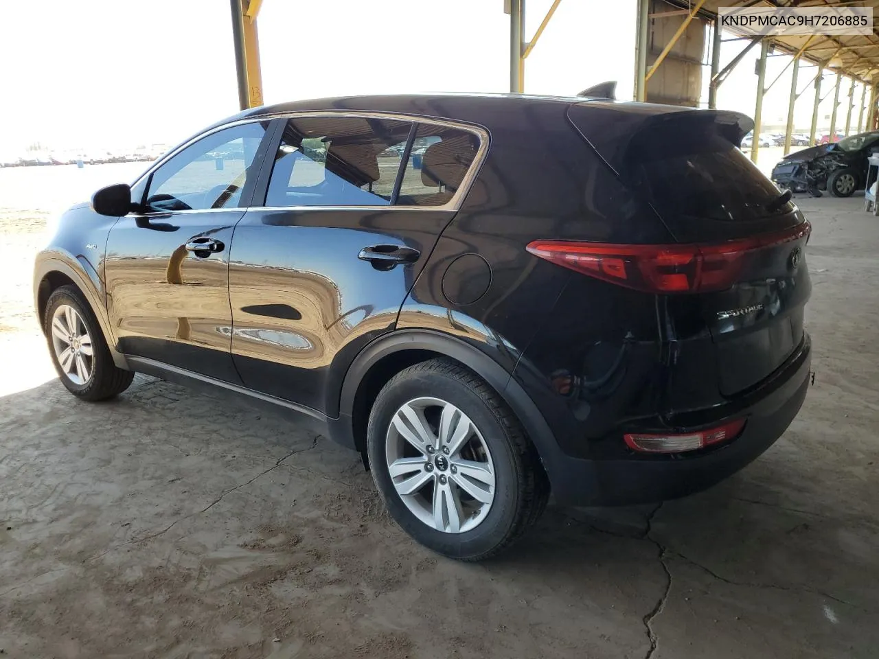 2017 Kia Sportage Lx VIN: KNDPMCAC9H7206885 Lot: 72268704