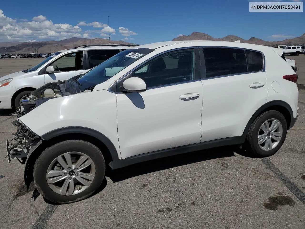 2017 Kia Sportage Lx VIN: KNDPM3AC0H7053491 Lot: 72356874