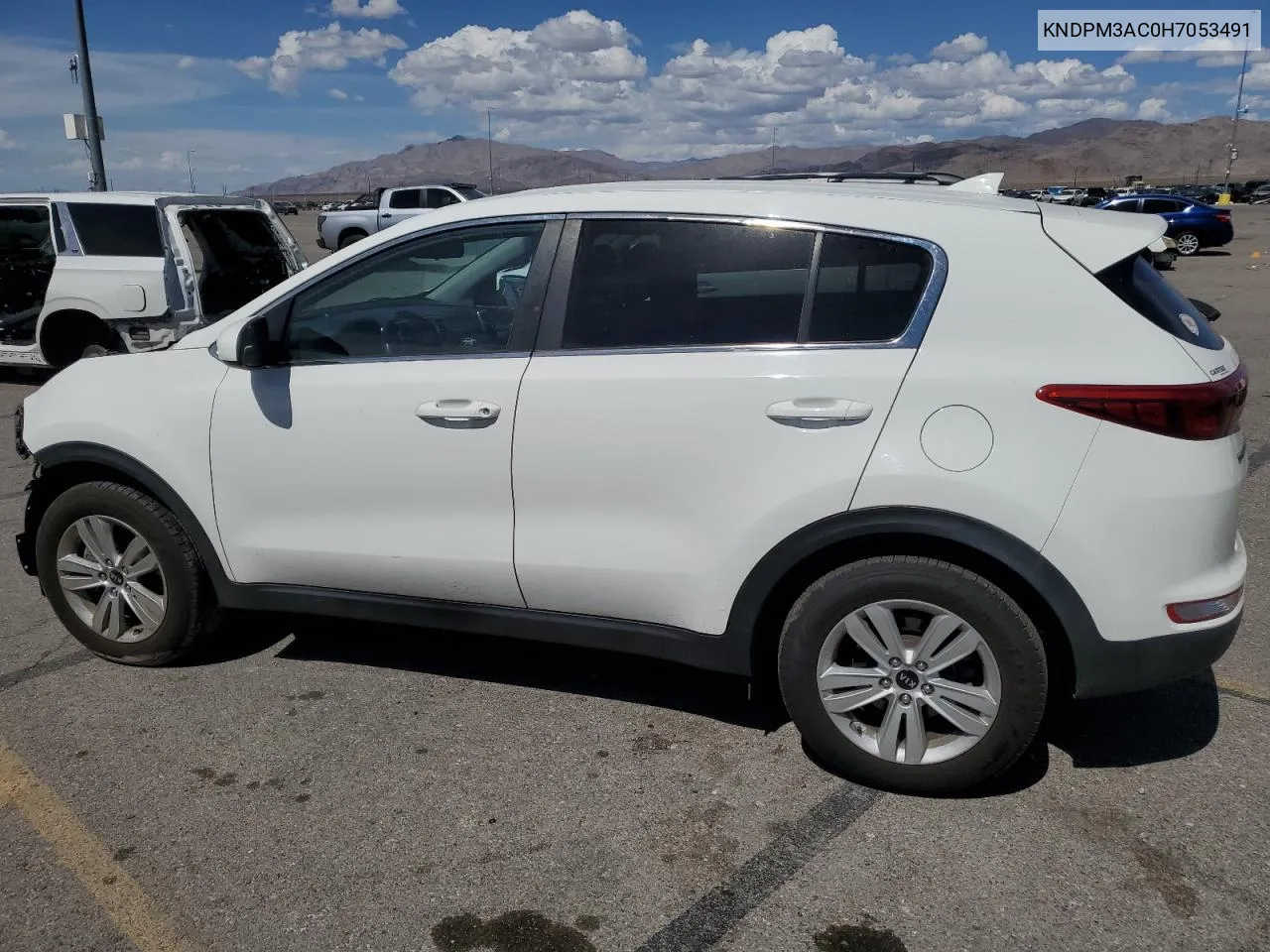 2017 Kia Sportage Lx VIN: KNDPM3AC0H7053491 Lot: 72356874