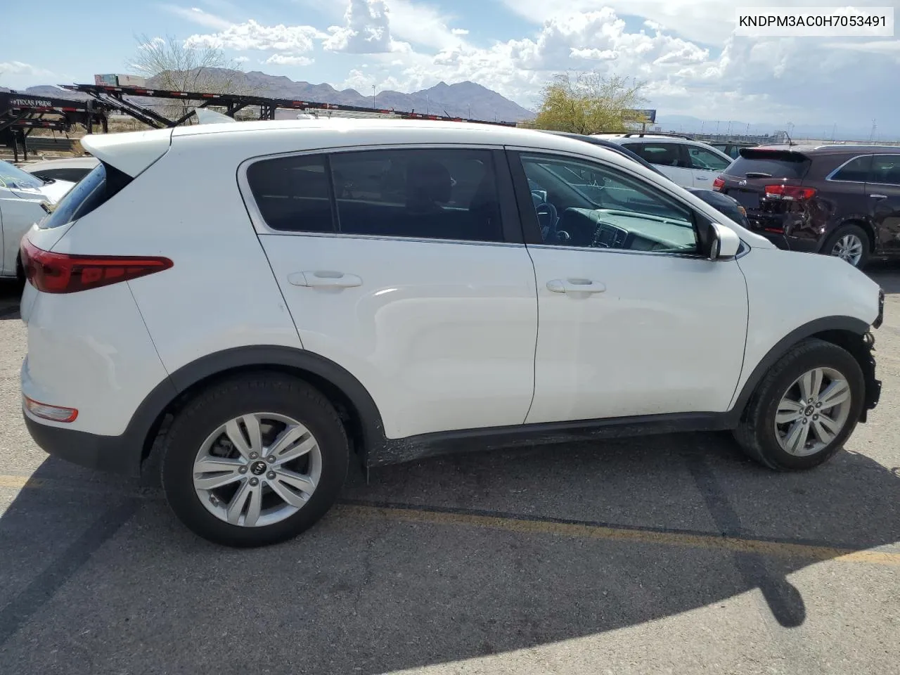 2017 Kia Sportage Lx VIN: KNDPM3AC0H7053491 Lot: 72356874