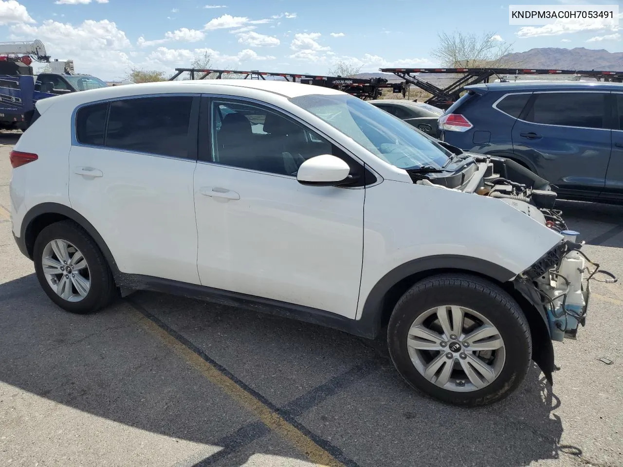 2017 Kia Sportage Lx VIN: KNDPM3AC0H7053491 Lot: 72356874