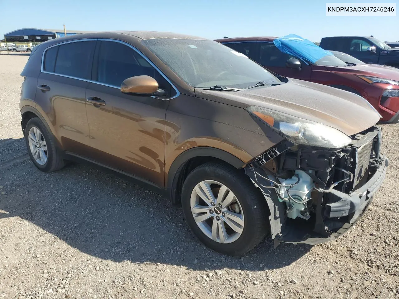 KNDPM3ACXH7246246 2017 Kia Sportage Lx