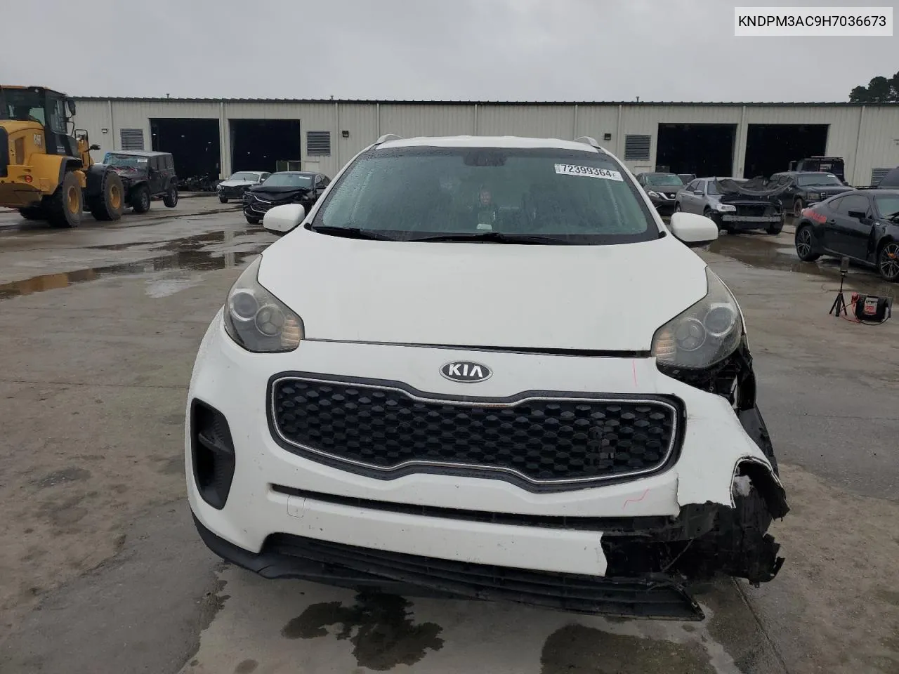 2017 Kia Sportage Lx VIN: KNDPM3AC9H7036673 Lot: 72399364