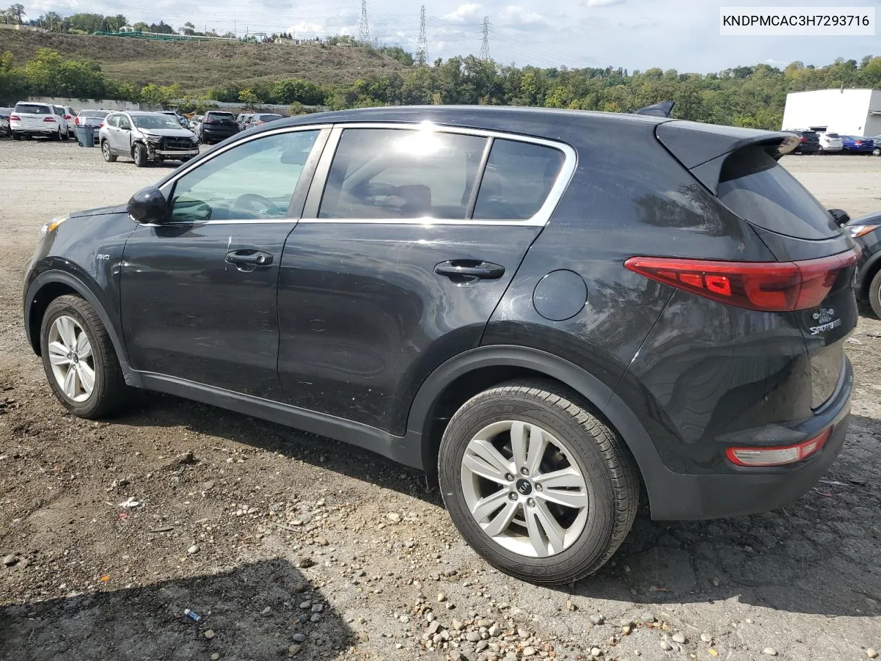 2017 Kia Sportage Lx VIN: KNDPMCAC3H7293716 Lot: 72443344