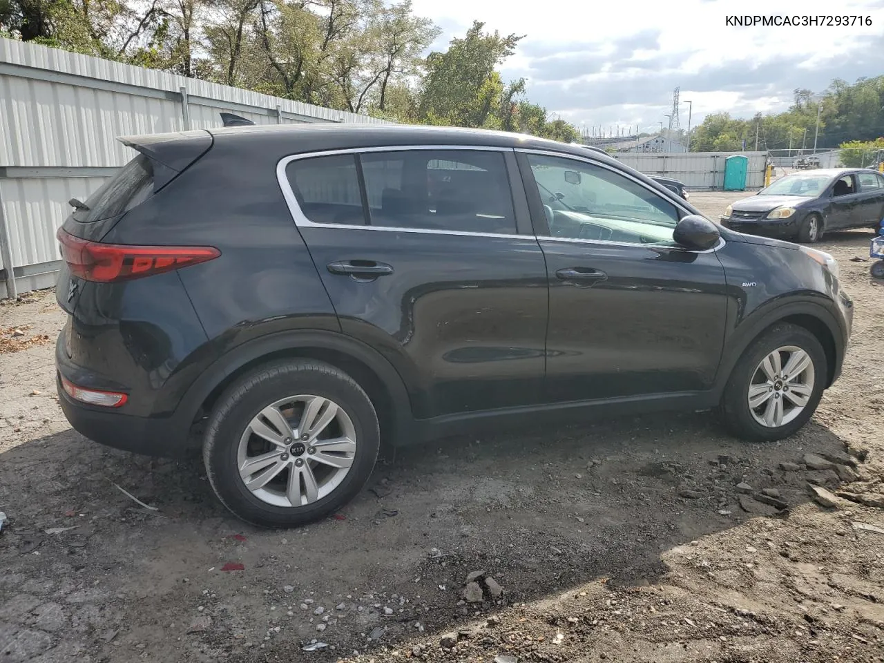 KNDPMCAC3H7293716 2017 Kia Sportage Lx