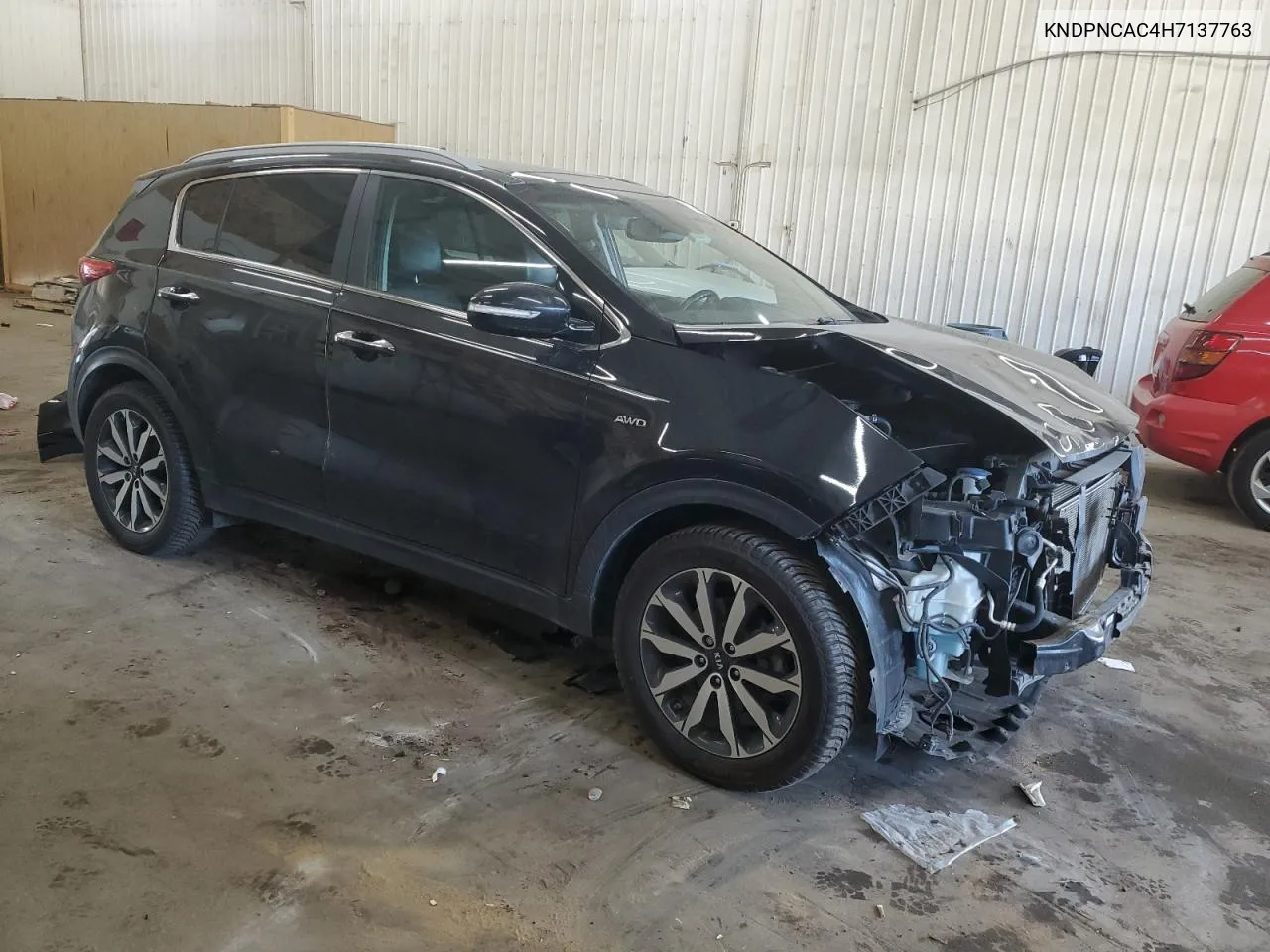 2017 Kia Sportage Ex VIN: KNDPNCAC4H7137763 Lot: 72534364