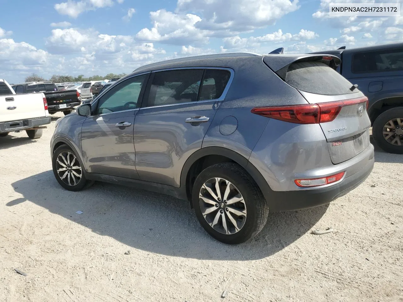 2017 Kia Sportage Ex VIN: KNDPN3AC2H7231172 Lot: 72564874