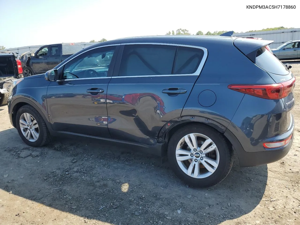 2017 Kia Sportage Lx VIN: KNDPM3AC5H7178860 Lot: 72582954