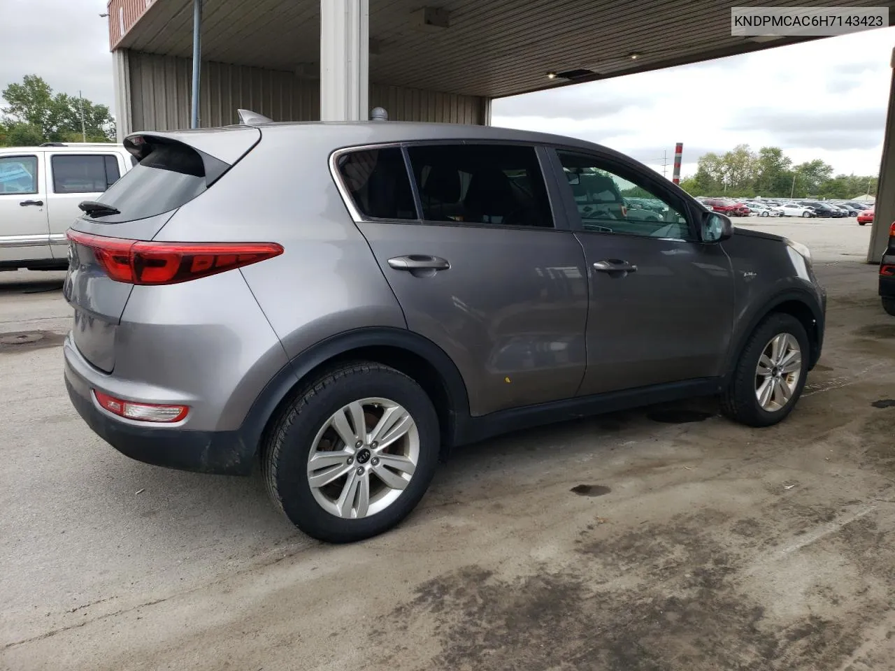 2017 Kia Sportage Lx VIN: KNDPMCAC6H7143423 Lot: 72686044