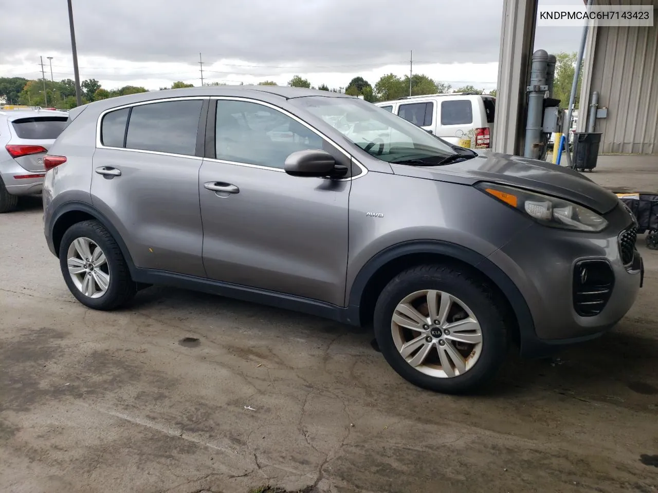 2017 Kia Sportage Lx VIN: KNDPMCAC6H7143423 Lot: 72686044