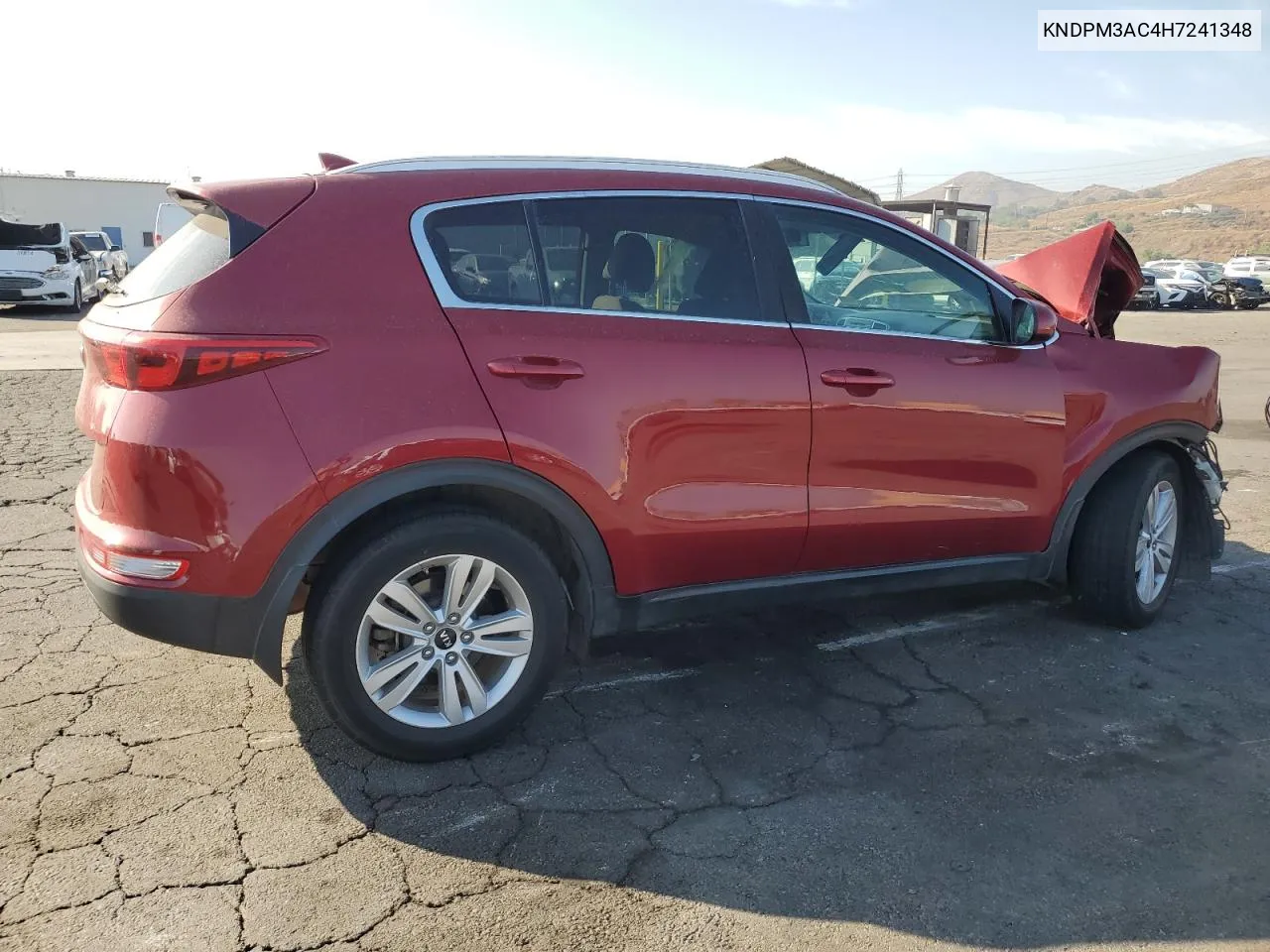 2017 Kia Sportage Lx VIN: KNDPM3AC4H7241348 Lot: 72761304