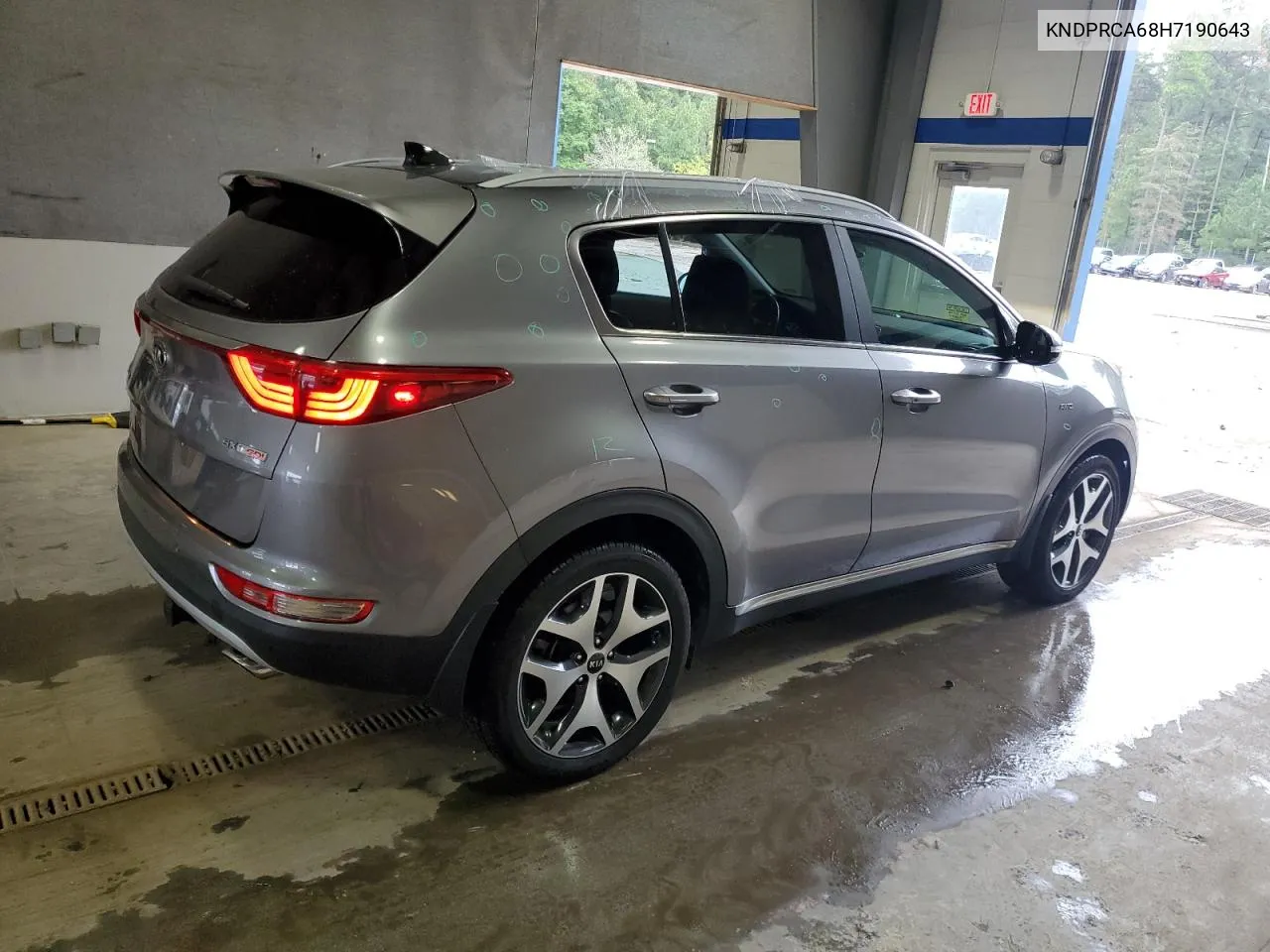 2017 Kia Sportage Sx VIN: KNDPRCA68H7190643 Lot: 72923744