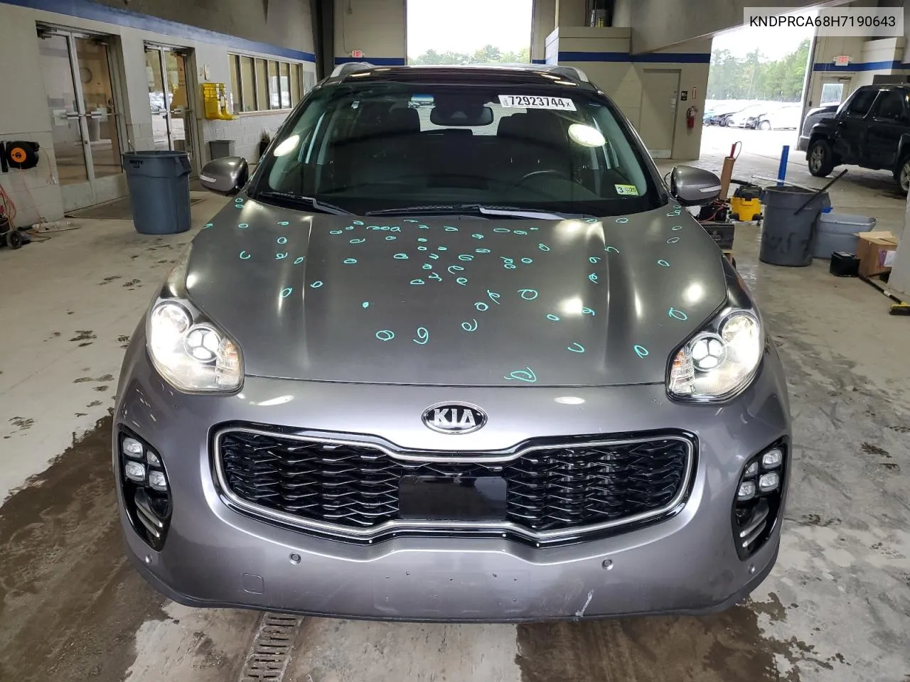 KNDPRCA68H7190643 2017 Kia Sportage Sx