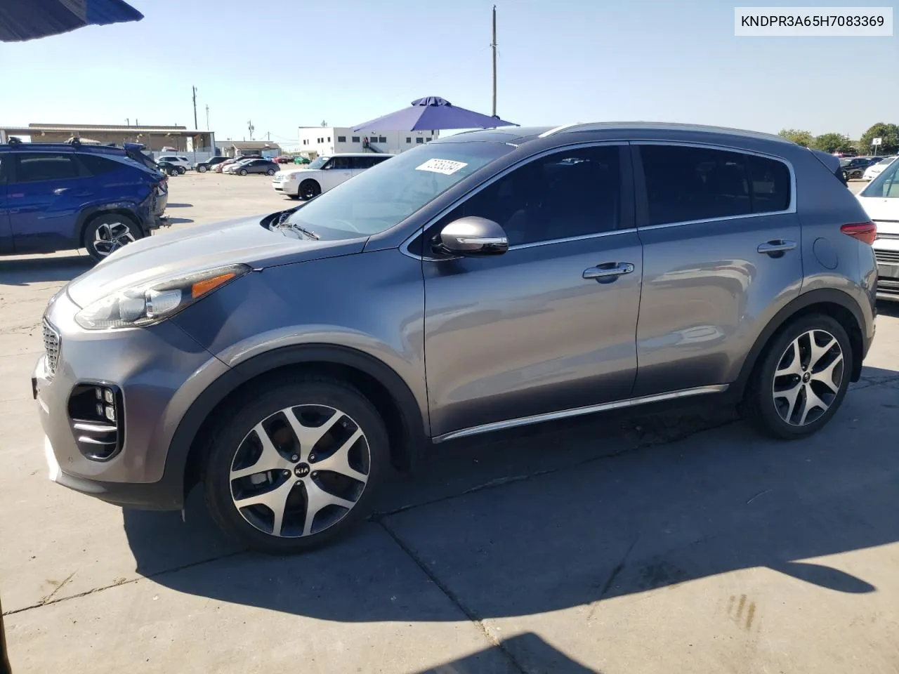 2017 Kia Sportage Sx VIN: KNDPR3A65H7083369 Lot: 72953334