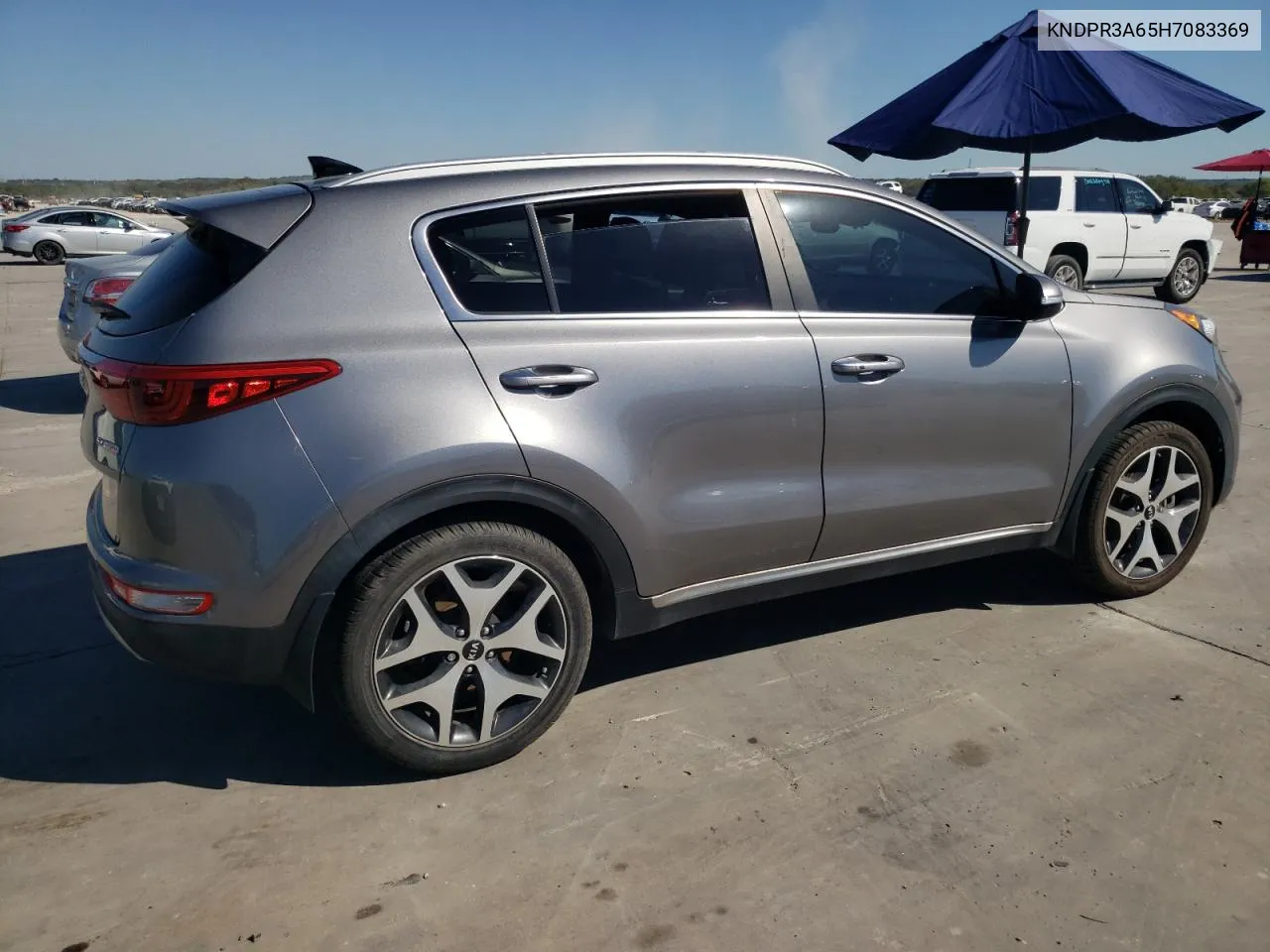 2017 Kia Sportage Sx VIN: KNDPR3A65H7083369 Lot: 72953334