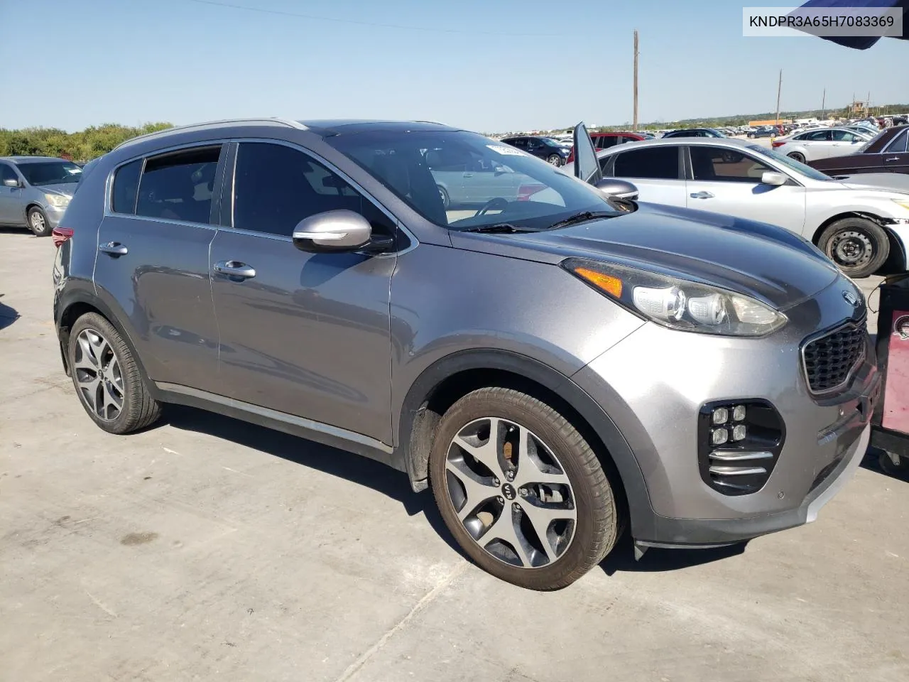 2017 Kia Sportage Sx VIN: KNDPR3A65H7083369 Lot: 72953334